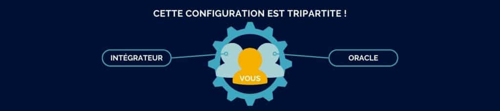 La configuration tripartite : intégrateur, Oracle et vous !