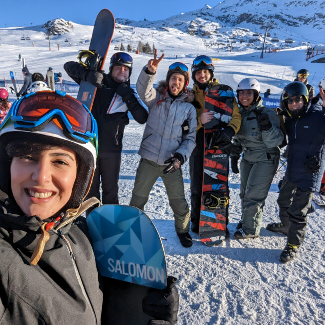 Consultants Salesforce à Marseille - Les Klinters marseillais au ski