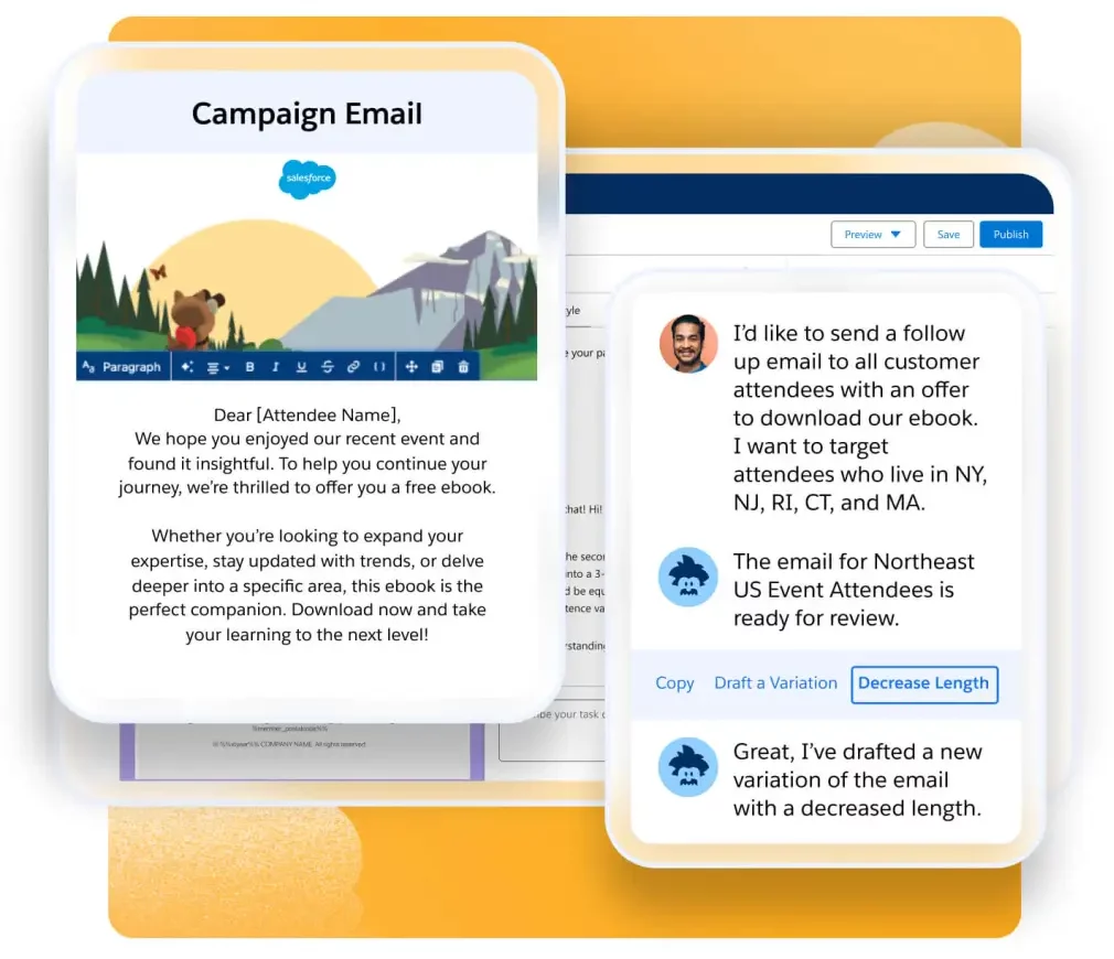 Campaign Email Salesforce Marketing Cloud Advanced Edition