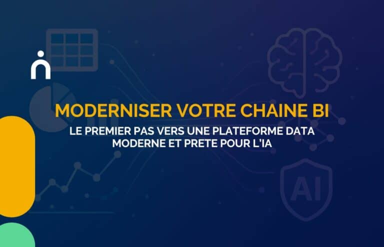 Moderniser votre chaîne BI - le premier pas vers une plateforme data prête pour l’IA
