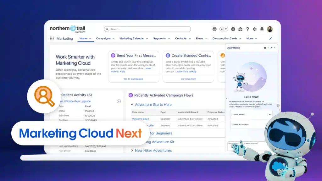 Salesforce Marketing Cloud Next - Exemple