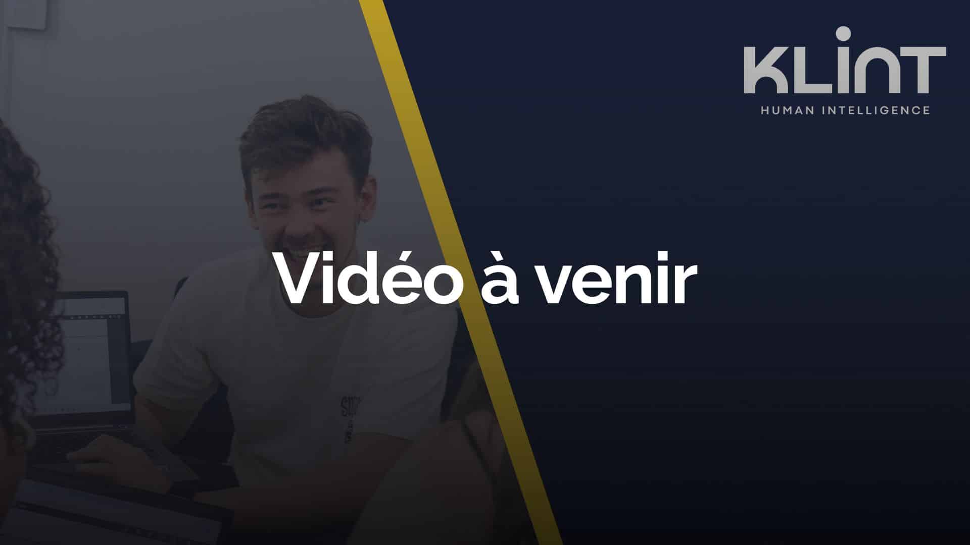 Accélérer le quotidien des conseillers - Vidéo à venir